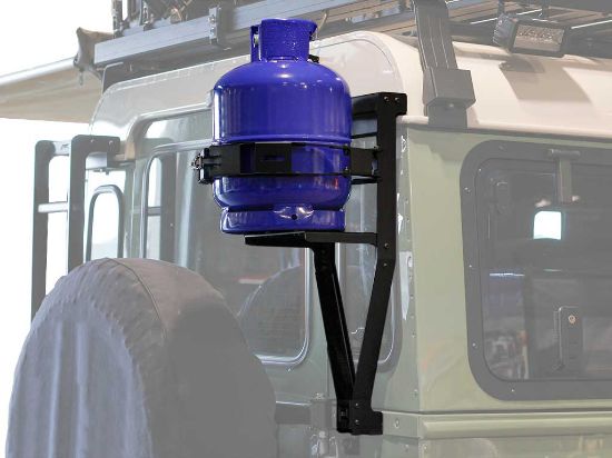 Picture of Land Rover Defender 90/110 Single Gas Bottle Bracket - by Front Runner