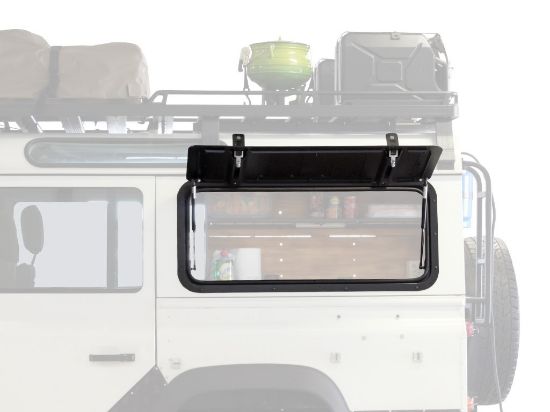 Picture of Land Rover Defender (1983-2016) Gullwing Window / Aluminium - by Front Runner
