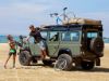 Picture of Land Rover Defender 110 (1983-2016) Slimline II Roof Rack Kit - by Front Runner