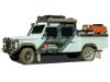 Picture of Land Rover Defender 110/130 (1983-2016) Slimline II 1/2 Roof Rack Kit - by Front Runner