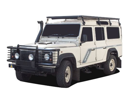 Picture of Land Rover Defender 110 (1983-2016) Slimline II Roof Rack Kit / Tall - by Front Runner