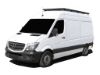 Picture of Mercedes Benz Sprinter 2Gen/3Gen 170in/L3/LWB Wheelbase w/o OEM Tracks (2006-Current) Slimline II Roof Rack Kit / Tall - by Front Runner