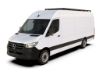 Picture of Mercedes Benz Sprinter 170in/L3/LWB Wheelbase w/OEM Tracks (2006-Current) Slimline II Roof Rack Kit / Tall - by Front Runner