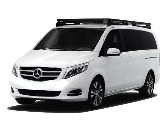 Picture of Mercedes Benz V-Class XLWB (2014-Current) Slimline II Roof Rack Kit - by Front Runner