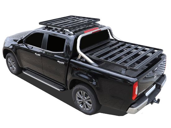 Picture of Mercedes X-Class w/MB Style Bars (2017-Current) Slimline II Load Bed Rack Kit - by Front Runner
