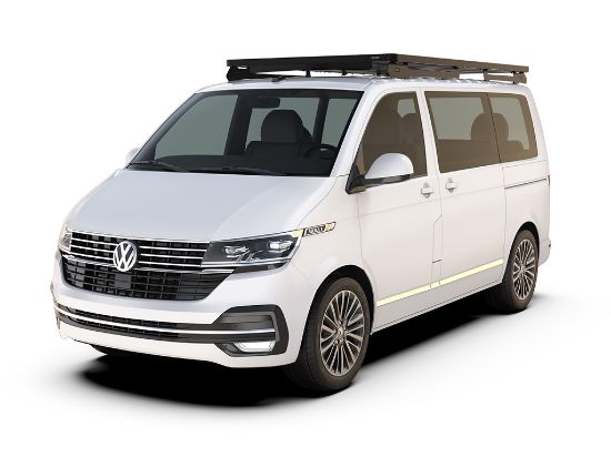 Picture of Volkswagen T6/T6.1 Caravelle Transporter SWB (2015-Current) Slimline II Roof Rack Kit - by Front Runner
