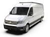 Picture of Volkswagen Crafter (L5H2/ LWB Maxi/Standard Roof) (2017-Current) Slimpro Van Rack Kit - by Front Runner