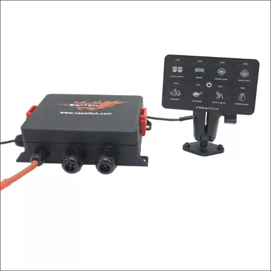 Picture of UV100 Universal 8 Gang Programmable Switch Panel for Truck / UTV / Side by Side / Boat