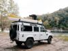 Picture of Land Rover Defender 110 (1983-2016) Slimline II Roof Rack Kit / Tall - by Front Runner
