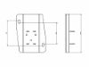 Picture of Universal Awning Brackets - by Front Runner